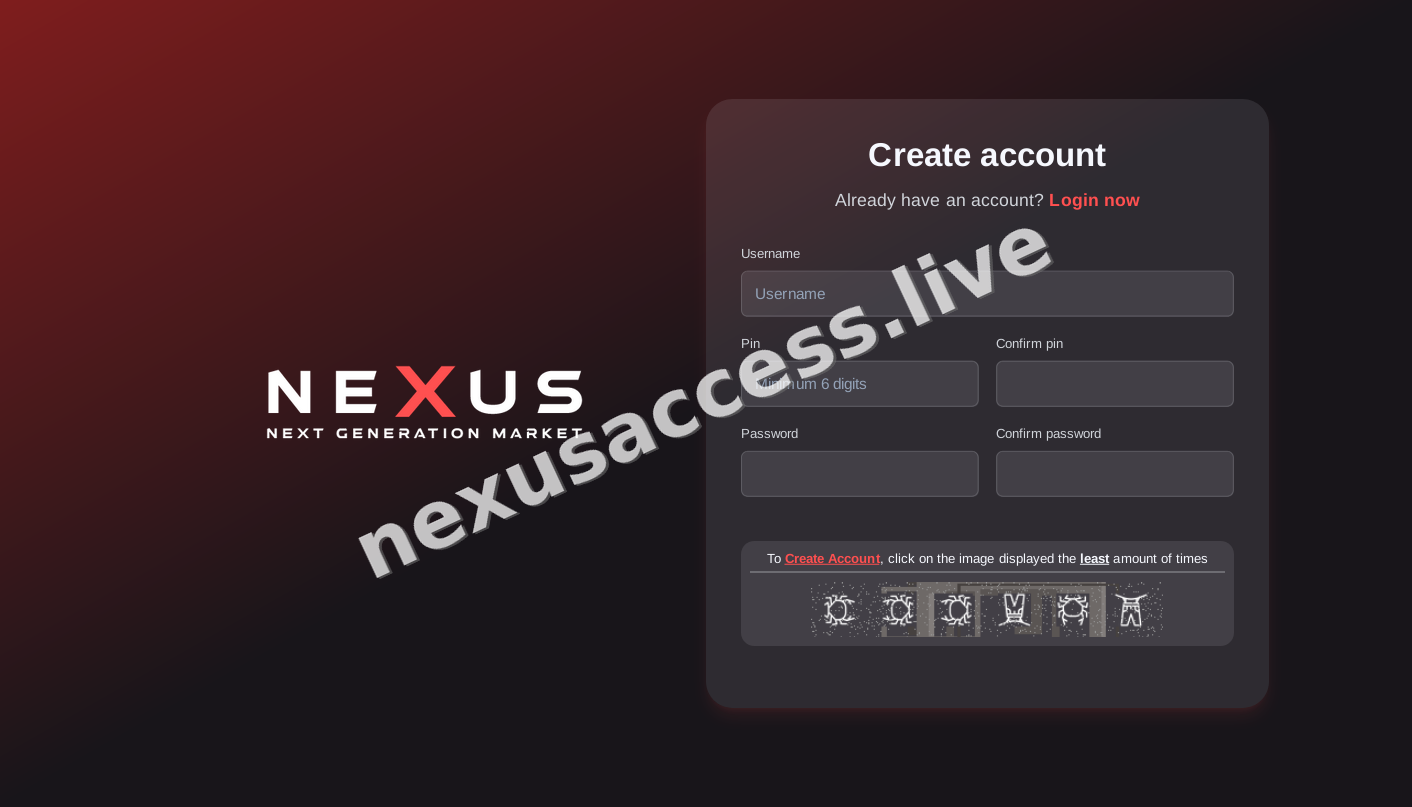Nexus Access interface — view 3