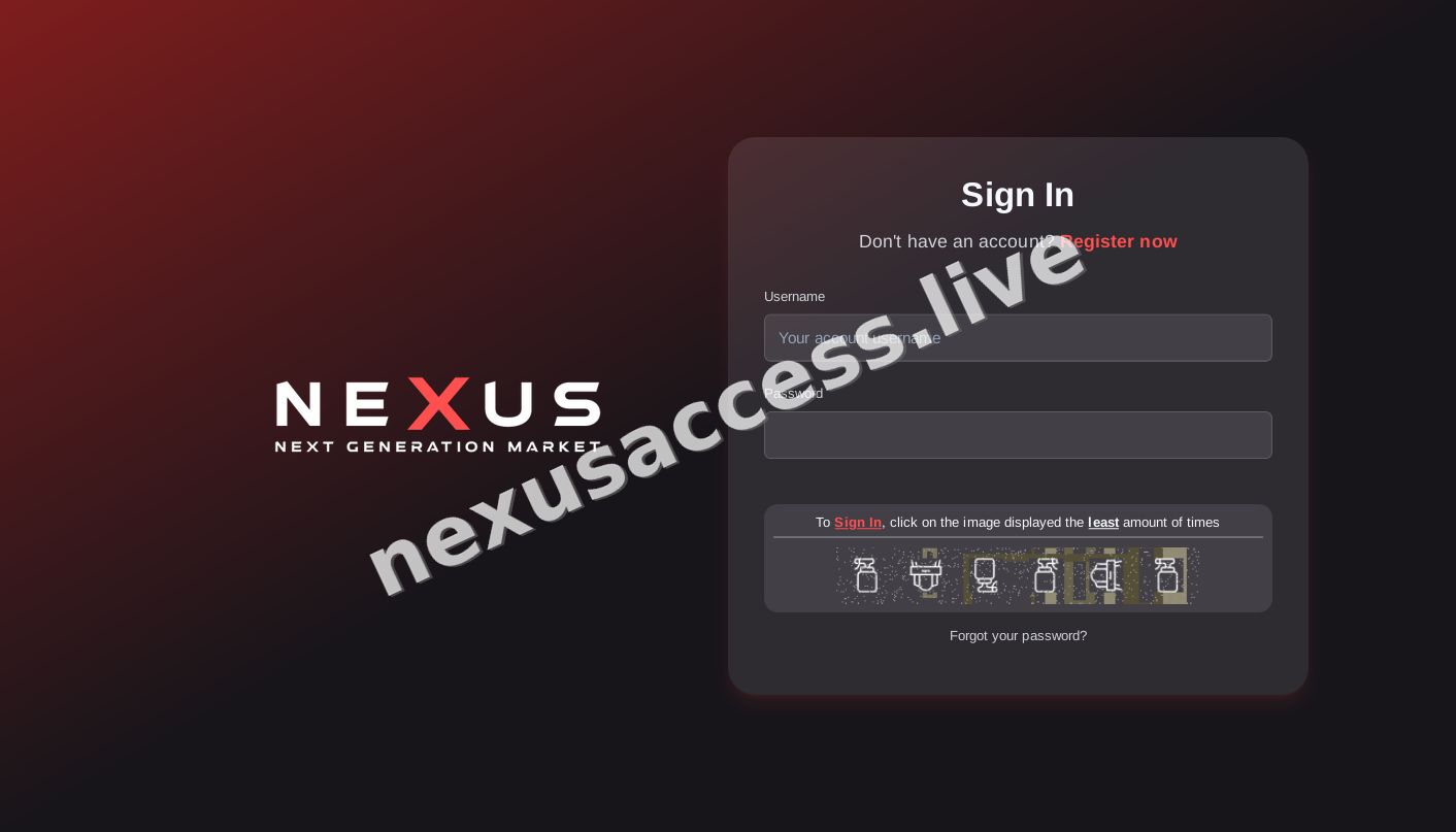 Nexus Access interface — view 4